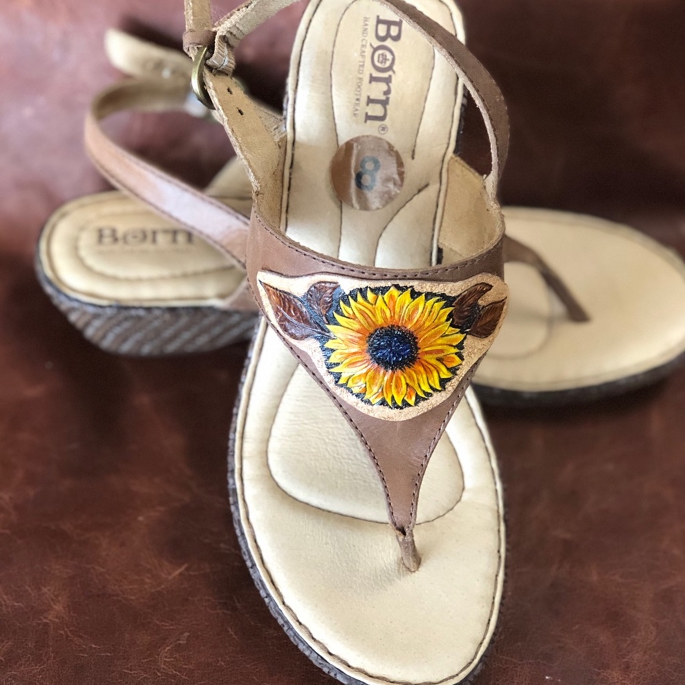 Sunflower Sandals